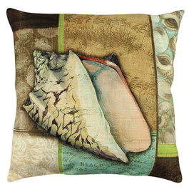 Aberto Design Cojín Multicolor 43 x 43 cm con Relleno de Silicona